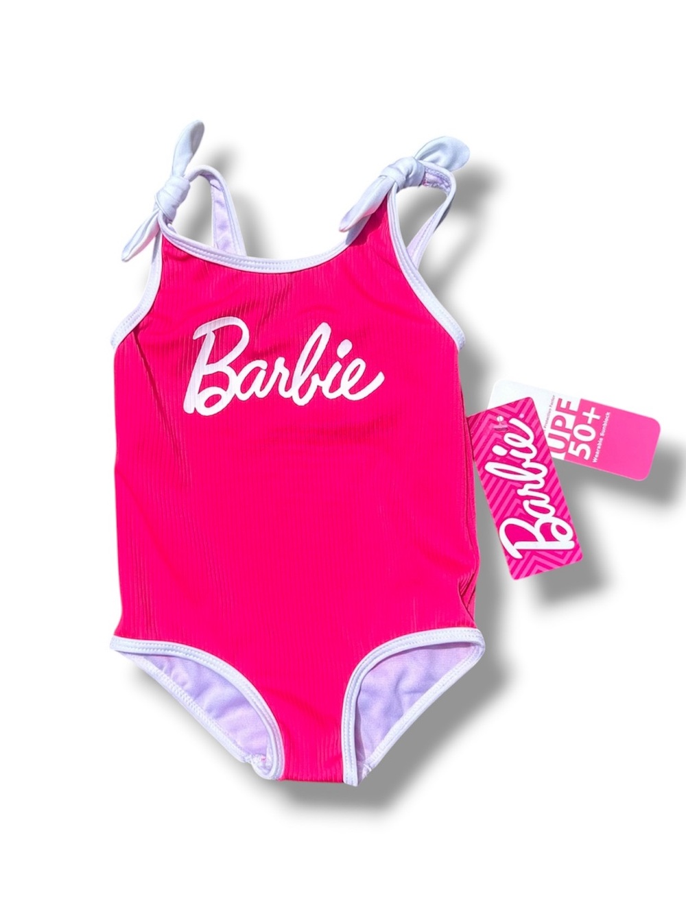 Barbie one piece baby girl swimsuit size 12m NWT